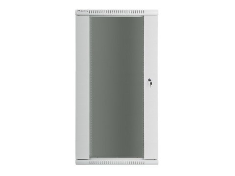 Szafa instalacyjna wisząca 19'' 27U 600X450mm szara (drzwi szklane) Szafa instalacyjna wisząca 19'' 27U 600X450mm szara (drzwi szklane)