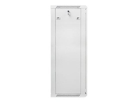 Szafa instalacyjna wisząca 19'' 27U 600X450mm szara (drzwi szklane) Szafa instalacyjna wisząca 19'' 27U 600X450mm szara (drzwi szklane)