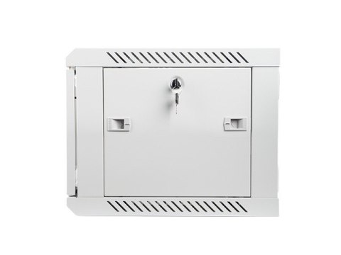 Szafa instalacyjna wisząca 19'' 6U 600X450mm szara (drzwi szklane) Szafa instalacyjna wisząca 19'' 6U 600X450mm szara (drzwi szklane)