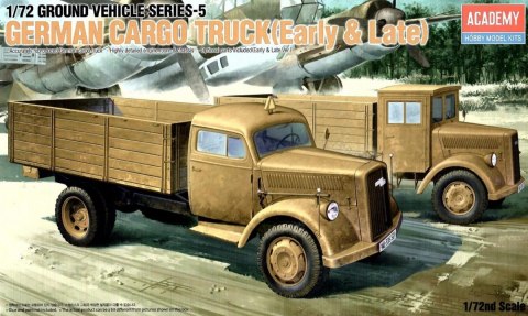 Model plastikowy German Cargo Truck (Early&Late) Model plastikowy German Cargo Truck (Early&Late)