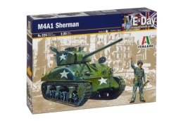 Model plastikowy M4-A1 Sherman