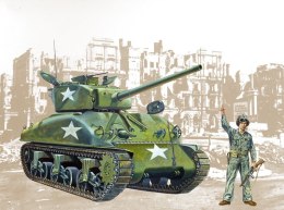 Model plastikowy M4-A1 Sherman