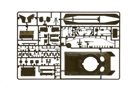 Model plastikowy M4-A1 Sherman Model plastikowy M4-A1 Sherman