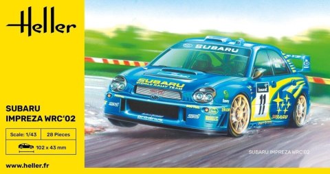 Model plastikowy Subaru Impreza WRC 2002 Model plastikowy Subaru Impreza WRC 2002
