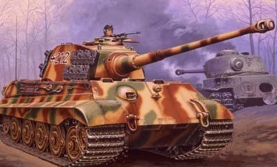 Model plastikowy Tiger II Ausf. B Model plastikowy Tiger II Ausf. B