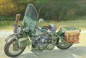 Model plastikowy US Army WWII Motorcycle
