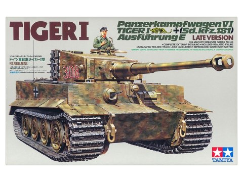 Model plastikowy German Heavy Tiger I Late Version Model plastikowy German Heavy Tiger I Late Version