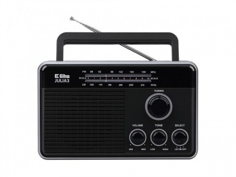Radio Julia 3 czarny Radio Julia 3 czarny