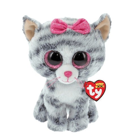 Maskotka TY Beanie Boos Kiki - Kot, 24 cm Maskotka TY Beanie Boos Kiki - Kot, 24 cm