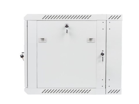 Szafa instalacyjna wisząca dwusekcyjna 19 9U 600X600mm szara Szafa instalacyjna wisząca dwusekcyjna 19 9U 600X600mm szara