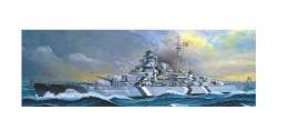 Model plastikowy Pancernik Tirpit z 1/800