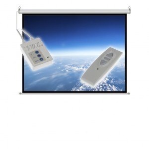 Ekran elektryczny 100 cali FS-100 4:3 203x152cm z pilotem Ekran elektryczny 100 cali FS-100 4:3 203x152cm z pilotem