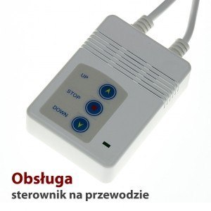 Ekran elektryczny 100 cali FS-100 4:3 203x152cm z pilotem Ekran elektryczny 100 cali FS-100 4:3 203x152cm z pilotem