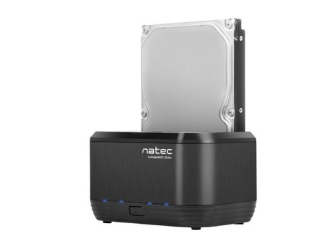 Stacja dokująca HDDKangaroo Dual SATA 2.5''+3.5'' USB 3.0 + zasilacz Stacja dokująca HDDKangaroo Dual SATA 2.5''+3.5'' USB 3.0 + zasilacz