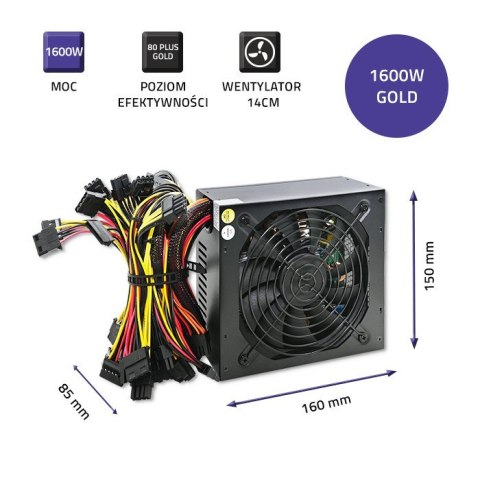 Zasilacz ATX | 1600W | 80 Plus Gold | Bitcoin Miner Zasilacz ATX | 1600W | 80 Plus Gold | Bitcoin Miner