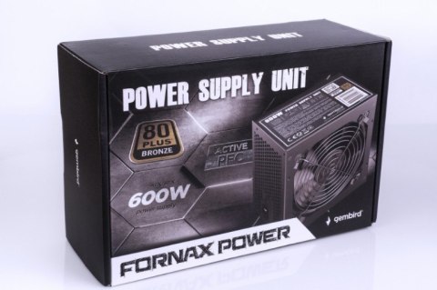 Zasilacz komputerowy 600W z certyfikatem 80+ Bronze Zasilacz komputerowy 600W z certyfikatem 80+ Bronze