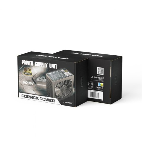 Zasilacz komputerowy 600W z certyfikatem 80+ Bronze Zasilacz komputerowy 600W z certyfikatem 80+ Bronze