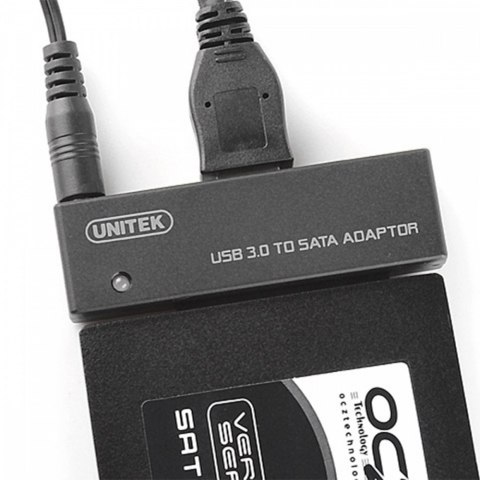 Adapter USB3.0 - SATA III HDD/SSD 2,5/3,5; Y-1039 Adapter USB3.0 - SATA III HDD/SSD 2,5/3,5; Y-1039