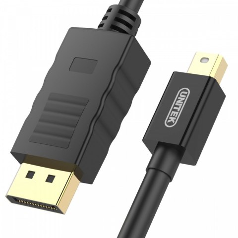 Kabel miniDisplayPort/DisplayPort M/M 2m;Y-C611BK Kabel miniDisplayPort/DisplayPort M/M 2m;Y-C611BK