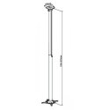 Ramię do projektora 110 -190cm sufitowe, 15kg, srebrne