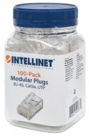 Wtyk RJ45 8P/8C UTP Cat.5e/linka 100szt