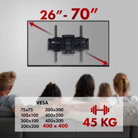 Uchwyt do TV 26-55 cali MC-781 do 45kg Uchwyt do TV 26-55 cali MC-781 do 45kg