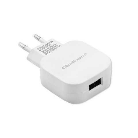 Ładowarka sieciowa 12W | 5V | 2.4A | USB | Biała Ładowarka sieciowa 12W | 5V | 2.4A | USB | Biała