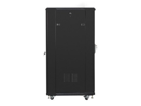 Szafa stojąca Rack 19 cali 27U 600x800mm czarna Szafa stojąca Rack 19 cali 27U 600x800mm czarna