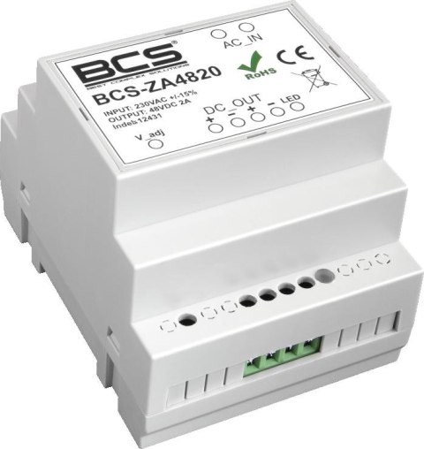 Zasilacz BCS-ZA4820 Zasilacz BCS-ZA4820