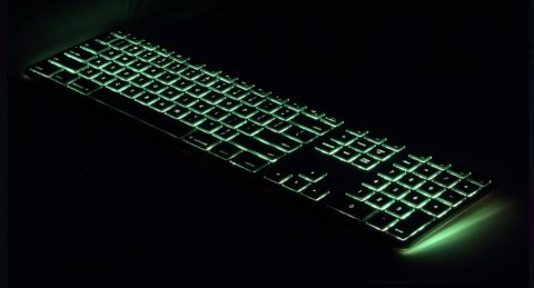 Klawiatura aluminiowa Mac podświetlana RGB szara Klawiatura aluminiowa Mac podświetlana RGB szara