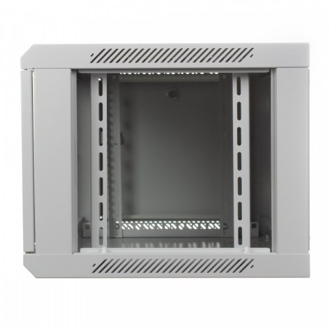 Szafa wisząca jednosekcyjna 19" 6U 368/600/450mm, drzwi szklane, szara (RAL 7035) Szafa wisząca jednosekcyjna 19" 6U 368/600/450mm, drzwi szklane, szara (RAL 7035)