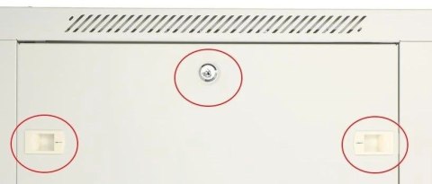 Szafka wisząca rack 12U 600x600 szara metalowe drzwi Szafka wisząca rack 12U 600x600 szara metalowe drzwi