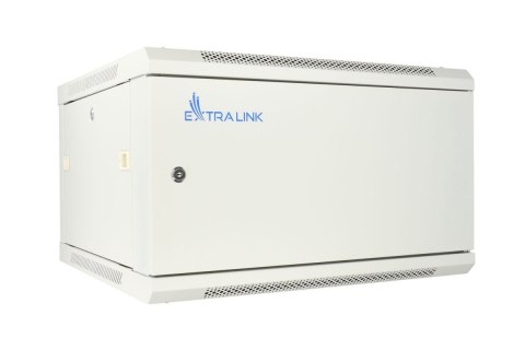 Szafka wisząca rack 6U 600x600 szara metalowe drzwi Szafka wisząca rack 6U 600x600 szara metalowe drzwi