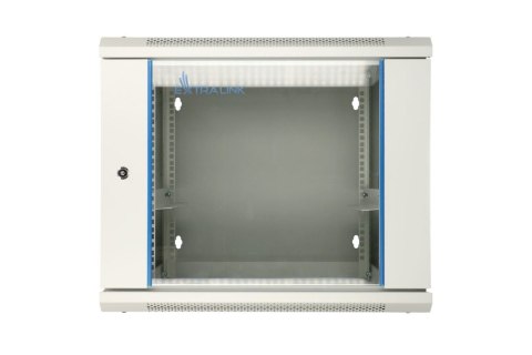 Szafka wisząca rack 9U 600x600 szara dwusekcyjna Szafka wisząca rack 9U 600x600 szara dwusekcyjna