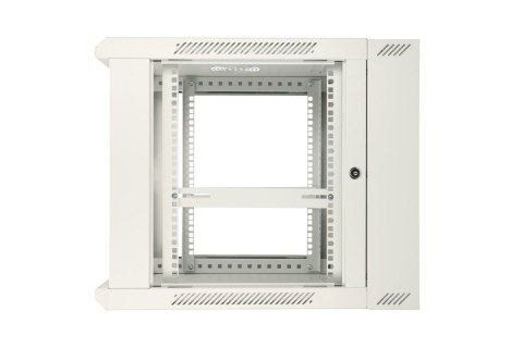 Szafka wisząca rack 9U 600x600 szara dwusekcyjna Szafka wisząca rack 9U 600x600 szara dwusekcyjna