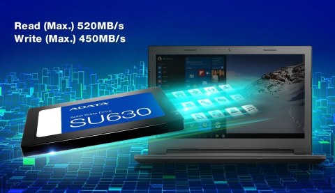 Dysk SSD Ultimate SU630 960GB 2.5 S3 3D QLC Retail Dysk SSD Ultimate SU630 960GB 2.5 S3 3D QLC Retail