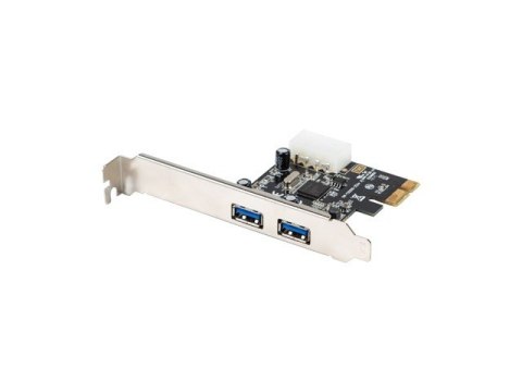 Karta PCI Express - USB 3.1 Gen.1 2 porty + Śledź niskoprofilowy Karta PCI Express - USB 3.1 Gen.1 2 porty + Śledź niskoprofilowy