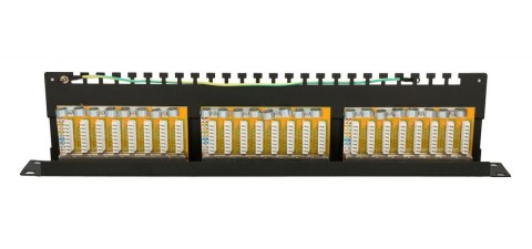 Patchpanel 24 porty CAT6 STP V2 Patchpanel 24 porty CAT6 STP V2