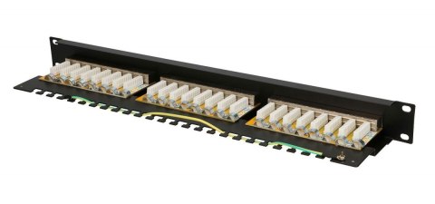 Patchpanel 24 porty CAT6 STP V2 Patchpanel 24 porty CAT6 STP V2