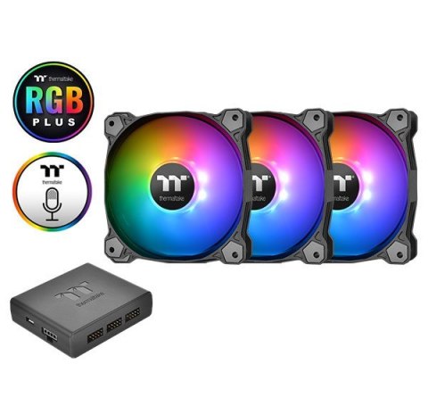 Wentylator Pure 14 RGB Plus TT Premium Edition 3 sztuki Wentylator Pure 14 RGB Plus TT Premium Edition 3 sztuki
