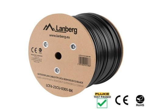 Kabel FTP Kat.6 CU 305 m drut outdoor Kabel FTP Kat.6 CU 305 m drut outdoor