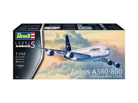 Model plastikowy Airbus A380-800 Lufthansa New Livery Model plastikowy Airbus A380-800 Lufthansa New Livery
