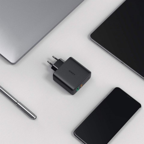 PA-D3 ładowarka sieciowa 2xUSB Power Delivery (1xUSB A+1xUSB C) 60W 5.4A PA-D3 ładowarka sieciowa 2xUSB Power Delivery (1xUSB A+1xUSB C) 60W 5.4A