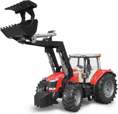 Traktor Massey Ferguson 7600 z ladowaczem Traktor Massey Ferguson 7600 z ladowaczem