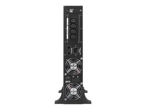Zasilacz awaryjny Rack 19'' Line-Interactive Pure Sine Wave 1000VA LCD 4x230v IEC Zasilacz awaryjny Rack 19'' Line-Interactive Pure Sine Wave 1000VA LCD 4x230v IEC
