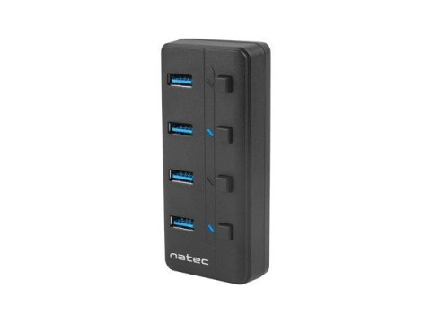 Hub USB 4 porty Mantis 2 USB 3.0 z włącznikiem + zasilacz Hub USB 4 porty Mantis 2 USB 3.0 z włącznikiem + zasilacz