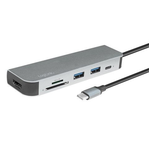 Hub Wielofiunkcyjny USB-C Czytnik kart HDMI PD Hub Wielofiunkcyjny USB-C Czytnik kart HDMI PD