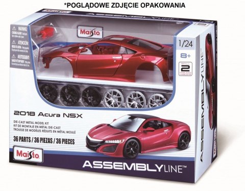 Model metalowy Lamborghini Aventador 1:24 do składania Model metalowy Lamborghini Aventador 1:24 do składania