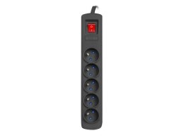 Listwa zasilająca ARC5 1,5 m ARC5/15/CZ czarna