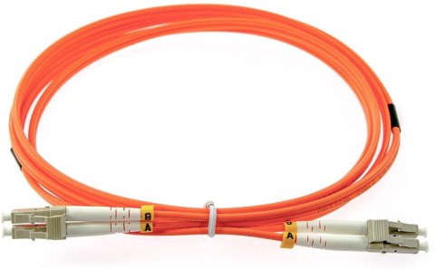 PATCHCORD ŚWIATŁOWODOWY MM 1M DUPLEX 50/125um OM2, LC/UPC-LC/UPC PATCHCORD ŚWIATŁOWODOWY MM 1M DUPLEX 50/125um OM2, LC/UPC-LC/UPC